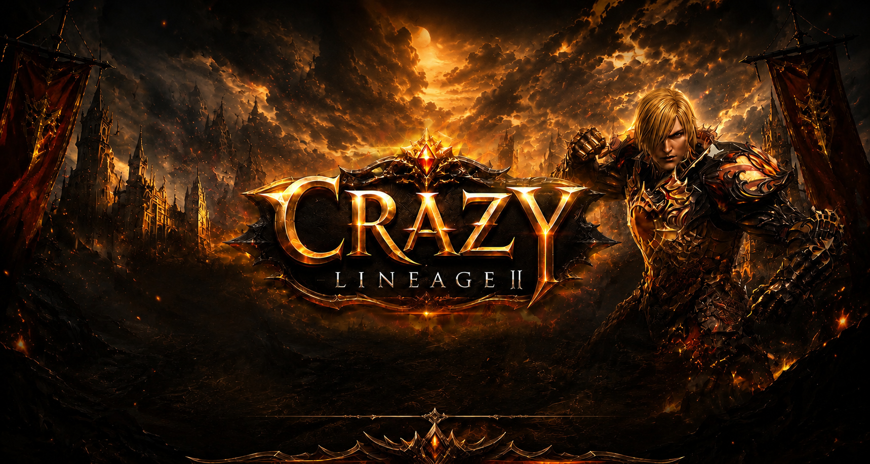 Banner oficial do servidor L2 CRAZY
